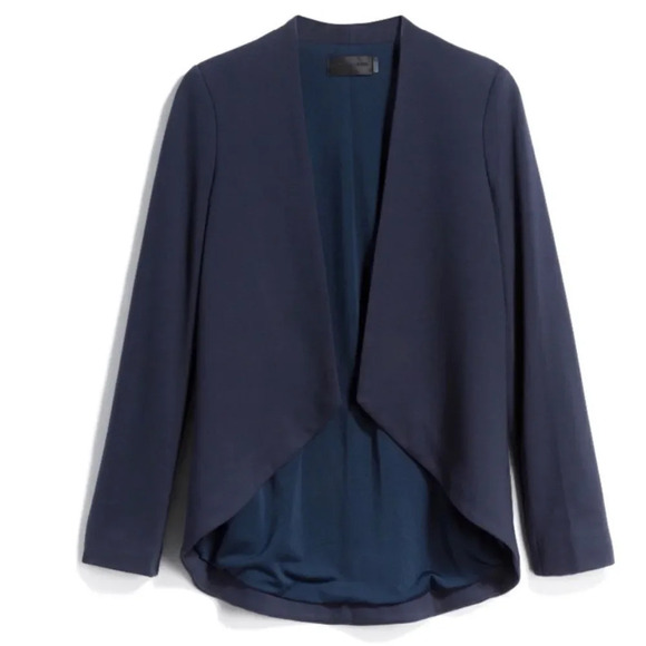 NWT Blaque Label Sculpted Dellana Noir Blazer Navy - Picture 4 of 7